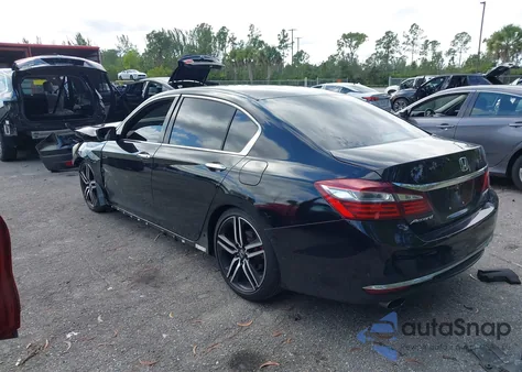 2017 Honda Accord Sport Se from USA, damaged, VIN 1HGCR2F1XHA166709